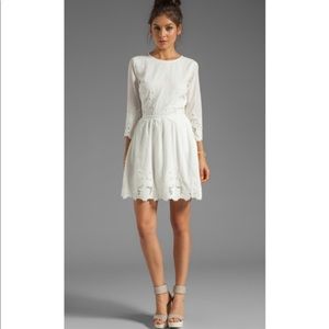 DOLCE VITA Revolve Val Sunflower Lace Dress